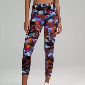 EUC Lululemon Power Thru High-Rise Tight 25” Size 6 Training Leggings